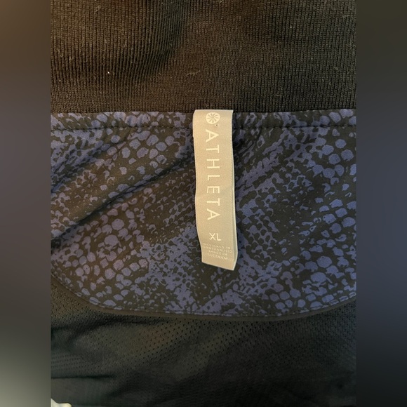 Athleta Brooklyn Track Bomber Jacket, Size XL - Picture 4 of 6